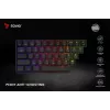 Mehāniskā spēļu tastatūra SAVIO MelnsOUT X2 BROWN 61 taustiņi 60% USB QWERTY RGB Outemu Brown