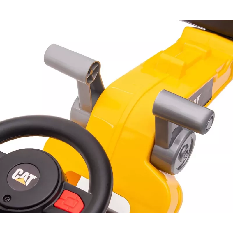 Stumjamais iekrāvējs Milly Mally Ride On CAT Loader – bērnu stumjamā rotaļlieta, modelis 5299