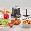 Caso | Multi Chopper | Chop & Go | Melns | 200 W