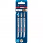 Bosch 2 608 900 550 finierzāģa/lentzāģa/reversīvā zāģa asmens Finierzāģa asmens Augstas oglekļa tērauda (HCS) 3 gab.