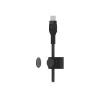 Belkin BOOSTCHARGE PRO Flex USB kabelis 1 m USB 2.0 USB C melns (CAB011BT1MBK)