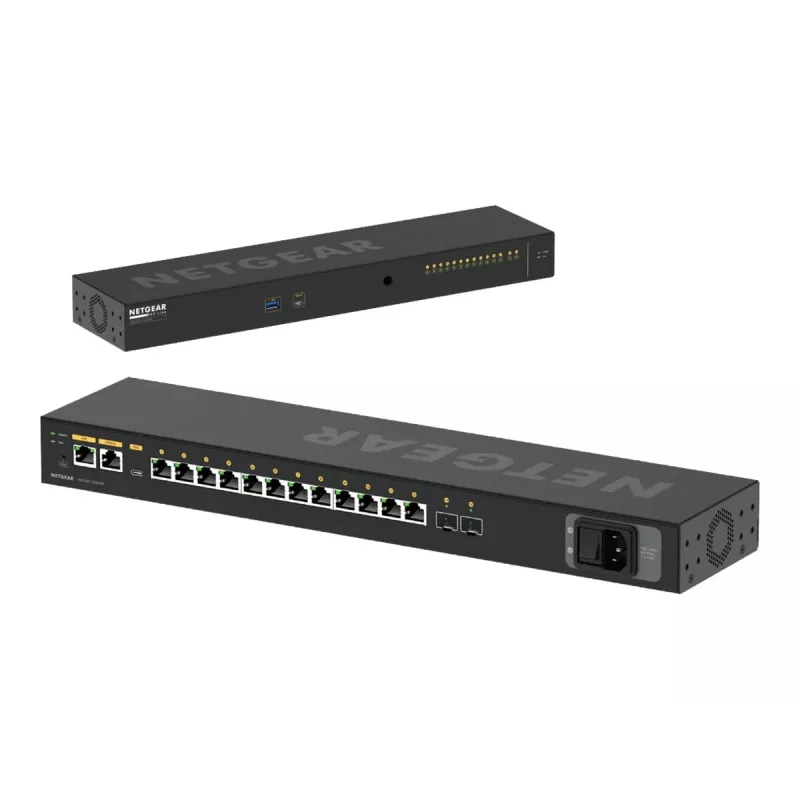 NETGEAR M4250-12M2XF pārvaldīts L2/L3 2.5G Ethernet 1U melns