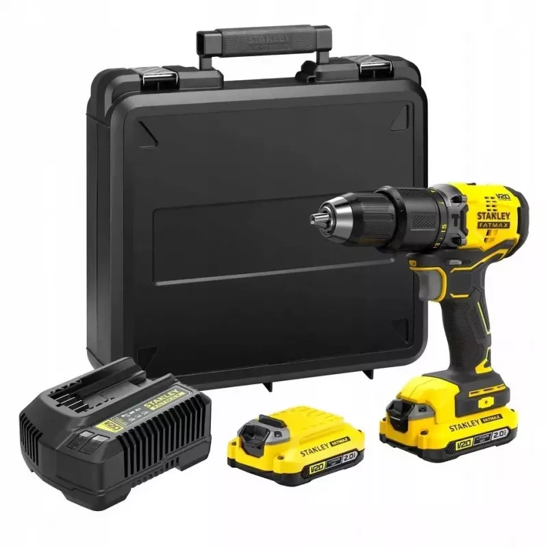 Bezoglīšu urbjskrūvgriezis 18V FATMAX V20 2x2.0Ah koferī