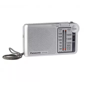 Panasonic RF-P150DEG pārnēsājams analogais radio sudraba krāsā
