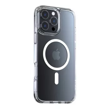 Caurspīdīgs aizsargmacis Torras DIAMOND-MAG SERIES iPhone 16 Pro Max — MagSafe saderīgs, caurspīdīgs