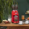 Smeg 50's Style kafijas dzirnaviņas CGF11RDEU sarkanā krāsā