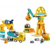 LEGO DUPLO 10476 3 in 1 Būvlaukums un transportlīdzekļi