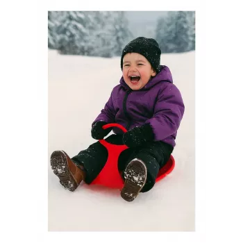 Kamanas Jamara Snow Play Snow Glider sarkans — plastmasa, 570×380×30 mm