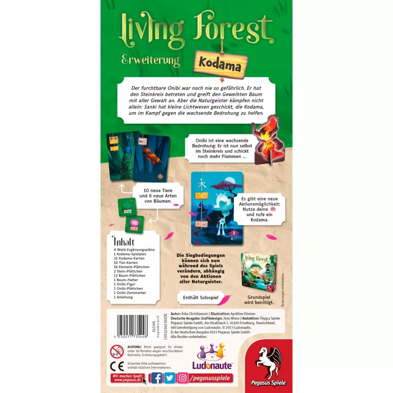 Living Forest: Kodama, galda spēles paplašinājums