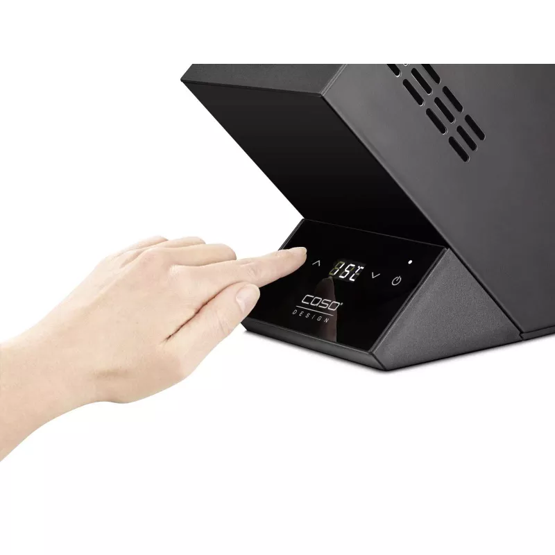 Caso vīna dzesētājs Countertop Black 1 pudele 00614