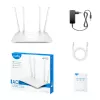 Galda maršrutētājs Cudy WR1200 Divjoslu Wi‑Fi 5 (802.11ac) 867 Mbit/s, 4x RJ‑45 LAN, Balts