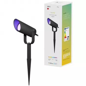 Smart apgaismojuma prožektors Hombli HBSL-0100 Bluetooth 6 W melns