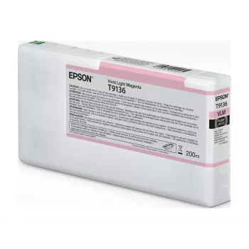 Tintes kasetne Epson T91360N Vivid Light fuksīna oriģināla saderīgiem Epson printeriem