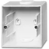 Kabeļu tekne Busch-Jaeger 2CKA001799A0897, balta, 80×43×80 mm