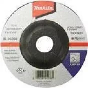 Makita - slīpēšanas disks - metālam - 125 mm - Graudainība: A36P-BF - paredzēts Makita GA005GZ, GA008GM201, GA008GZ, XGT GA005GZ (B-46268)