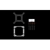 Dzesētājs DeepCool AK500S Digital SE — 120 mm ventilators, atbalsta LGA1700/AM5/AM4 un Intel LGA115x/1200 ligzdas, melns