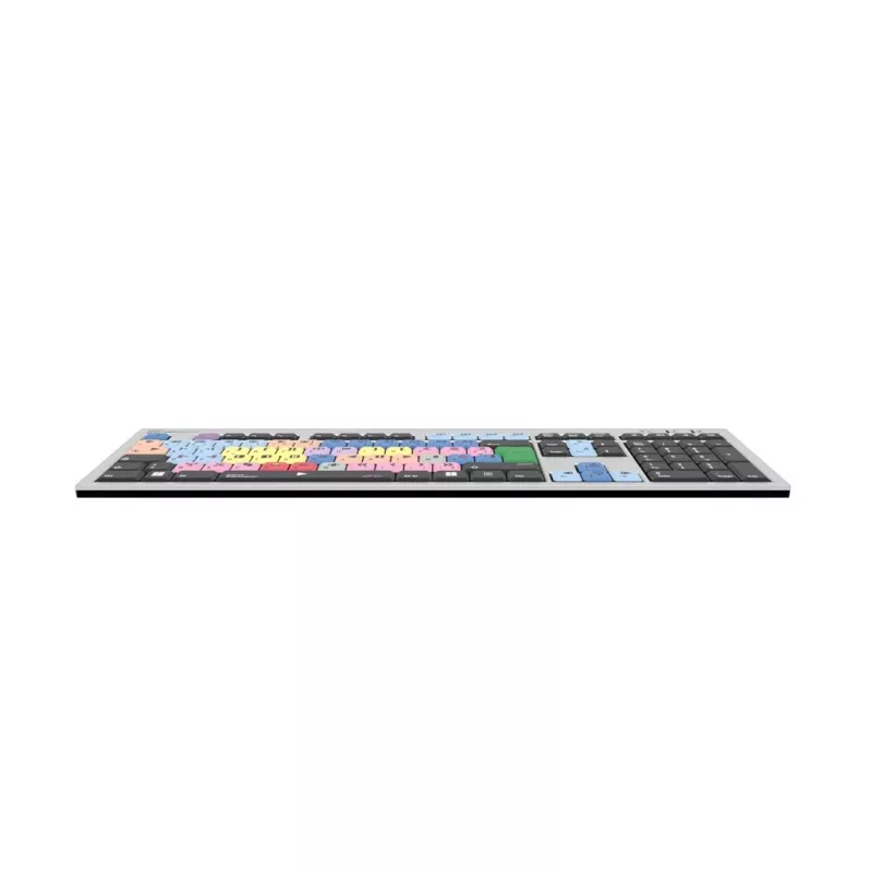 Logickeyboard LKB-MCOM4-AJPU-FR tastatūra USB AZERTY franču sudraba (LKB-MCOM4-AJPU-FR)