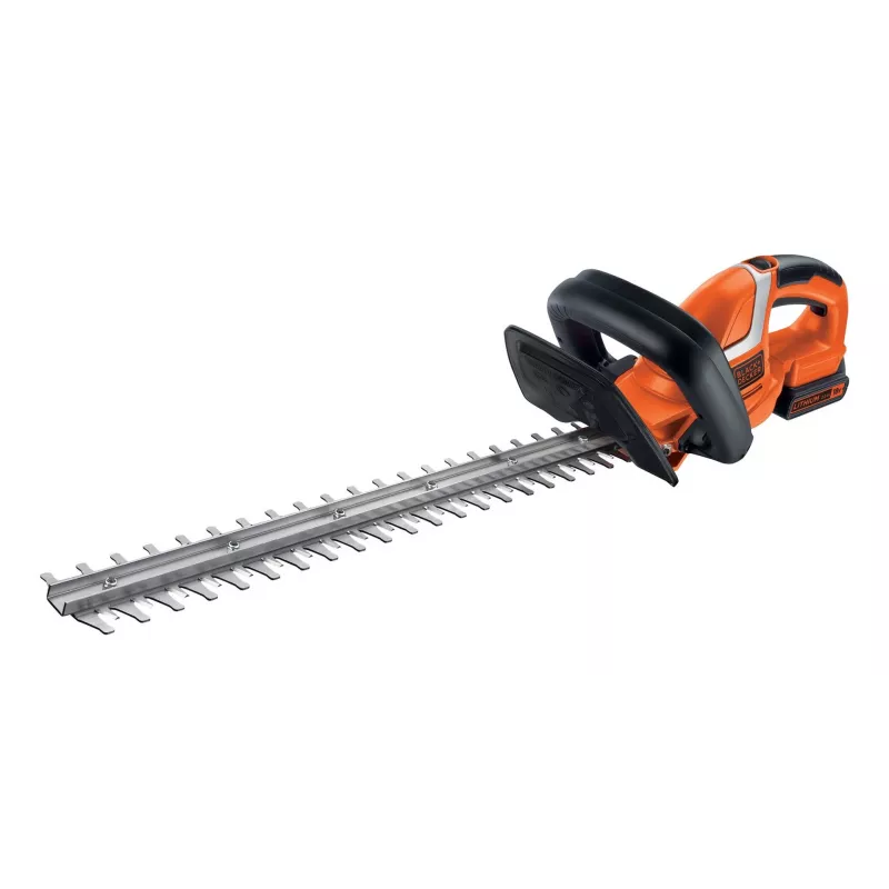 Melns & Decker GTC1845L20 akumulatora dzīvžoga trimmeris ar dubulto asmeni 2600g (B667995)