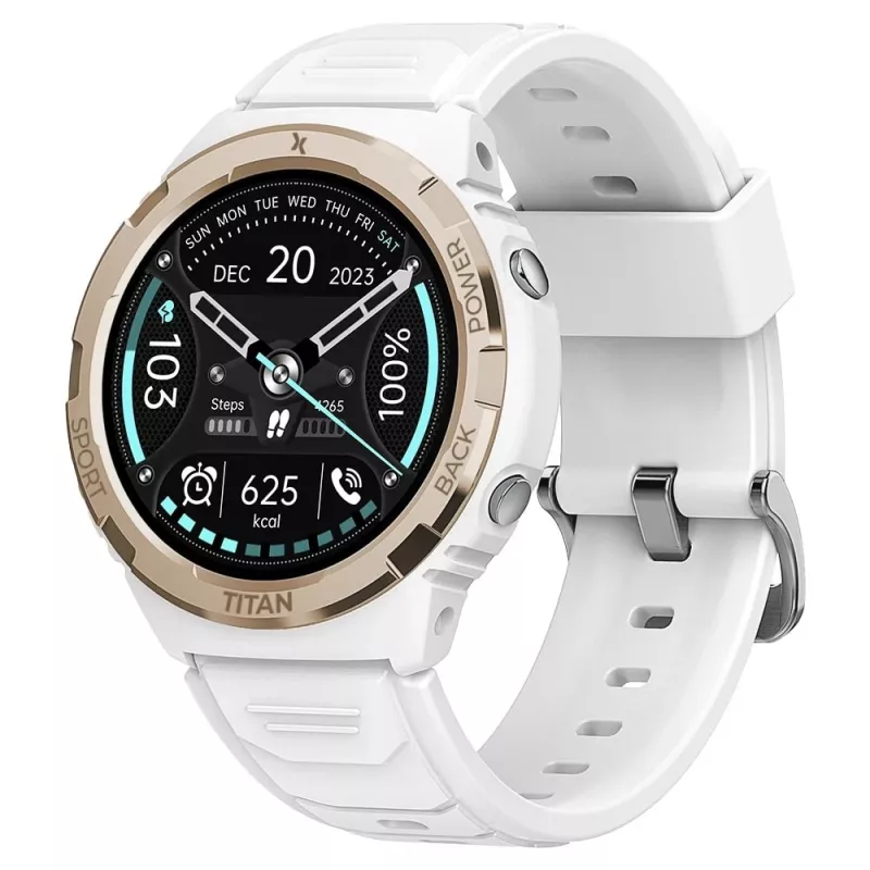 Smartwatch MAXCOM FW100 Titan Valkiria balta