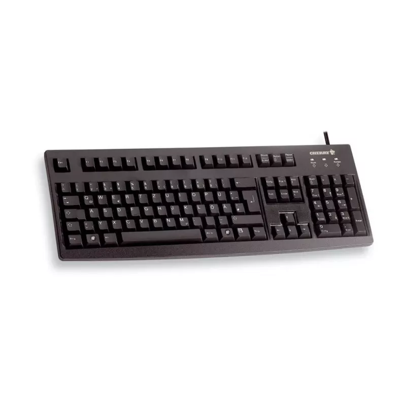CHERRY Comfort USB, melns, FR tastatūra