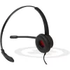 Mono USB austiņas Plusonic 10.1P — vienas auss USB austiņas, saderīgas ar Teams un Skype