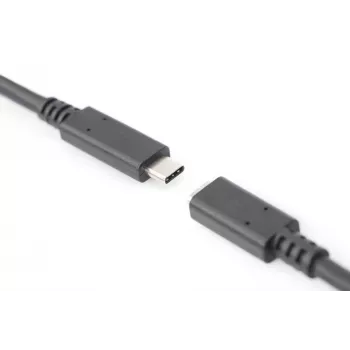 USB Type-C pagarinātāja kabelis Digitus AK-300210-015-S