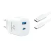 Lādētājs 33W GaN PD 1xUSB-A+1xUSB-A