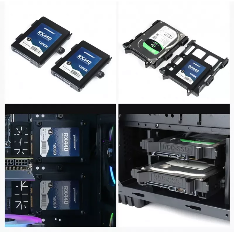 Gembird Fornax K500 ATX datora korpuss, Midi Tower, Melns