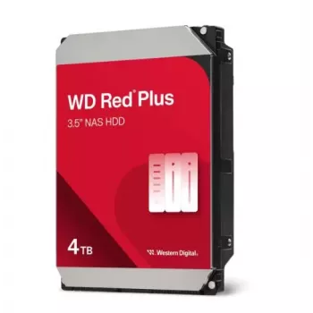 Iekšējais HDD Western Digital Red Plus WD40EFZZ 4 TB 5400 RPM 128 MB 3.5 collas SATA III