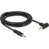 Audio kabelis DeLOCK 83758 3m 3,5 mm melns