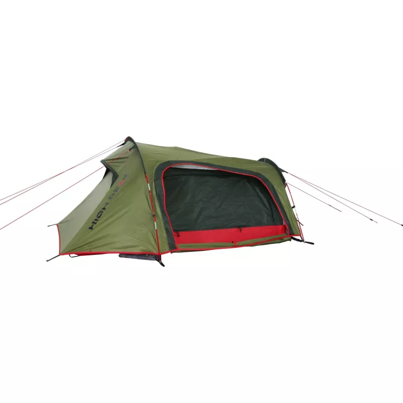 High Peak Sparrow LW kupolveida telts 2 personām Zaļa, Sarkana