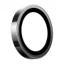 Kameras stikla aizsargs Torras iPhone 16 Pro Max — Lensguard, Melns