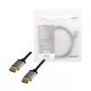 LogiLink CHA0101 HDMI AV kabelis melns-pelēks 2m HDMI uz HDMI spraudņi