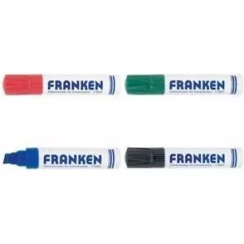 Tāfeles marķieris Franken Z1910 03 — zils, uzpildāms, 4–12 mm kalta uzgalis