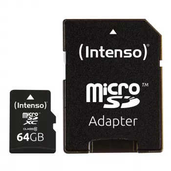 MicroSD karte Intenso 64GB MicroSDXC 10. klase