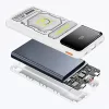 Powerbank 10000mAh 22,5 W P77K ar integrētu kabeli