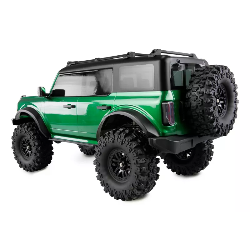 Amewi Crawler AMXRock Caballo 4WD 1:10 mērogā zaļā metāliskā krāsā — tālvadības bezceļa transportlīdzeklis