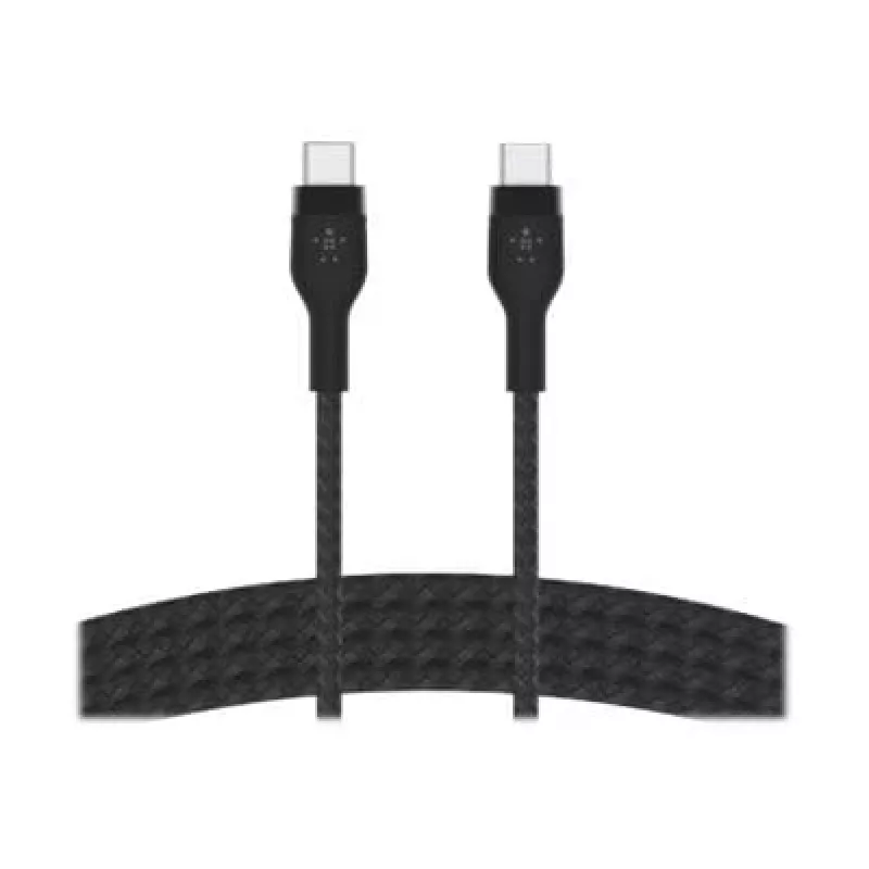 Belkin BOOSTCHARGE PRO Flex USB kabelis 1 m USB 2.0 USB C melns (CAB011BT1MBK)