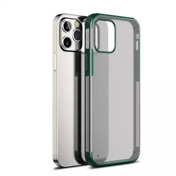 Aizsargājošs triecienizturīgs maciņš Devia iPhone 12 Pro Max, zaļš