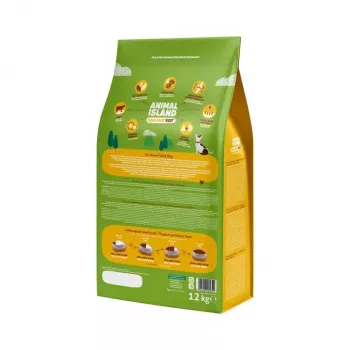 ANIMAL ISLAND Brilliant beef - sausā suņu barība - 12kg