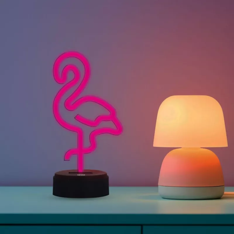 Galda/dekoratīvā LED lampa MANTA SNL79PK rozā flamingo - LED dekoratīvā gaisma