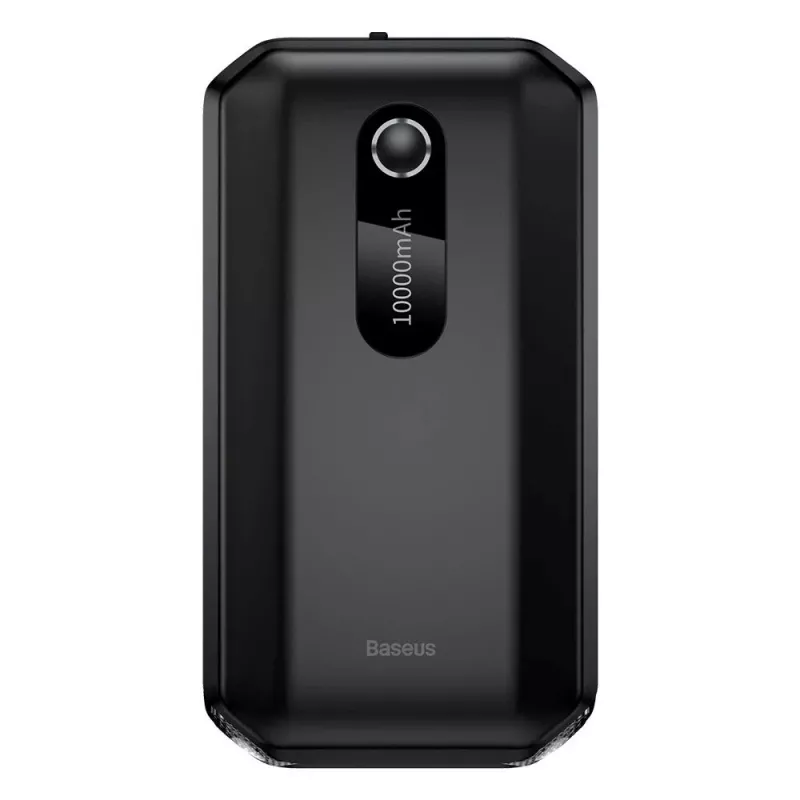 Baseus BS-CH001 - iedarbināšanas ierīce, pastiprinātājs 10000 mAh 12V (1000 A / 500 A) + krokodilsavienojumi (melns)