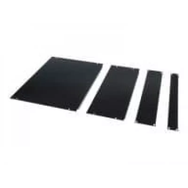 APC AR8101BLK Rack aizpildpanelis komplekts, 15U, melns