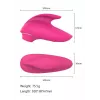 Klitora masieris Erolab Dolphin VVS01r rožu rozā — kompakts personīgais stimulators, uzlādējams caur USB