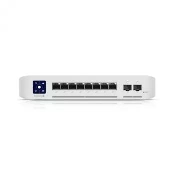 Ubiquiti UniFi Enterprise 8 PoE pārvaldīts L3 2.5G Ethernet (100/1000/2500) Power over Ethernet (PoE) Nerūsējošais tērauds
