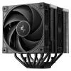 Gaisa dzesētājs DeepCool AK620 G2 Digital NYX, 120 mm ventilators, maks. gaisa spiediens 2.78 mmH2O, 144×127×159 mm, melns