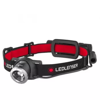 Ledlenser H8R Melns, Sarkans Galvaslukturis LED