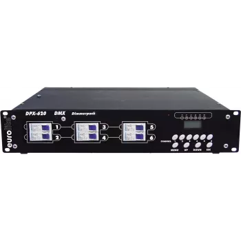 Gaismas regulēšanas bloks EUROLITE DPX-620 6 kanālu 230V