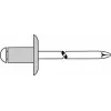 Aklo kniežu komplekts GESIPA 1433614 Al/A2 5x12 mm liela galva K14 KS 6,0–8,0 mm, 250 gab.