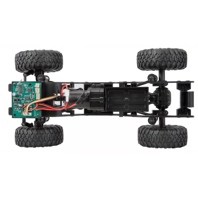 RC kāpurķēžu modelis Amewi Mini‑D90 4WD 1:16 RTR tālvadības bezceļa modelis, 4 riteņu piedziņa, 1:16 mērogā